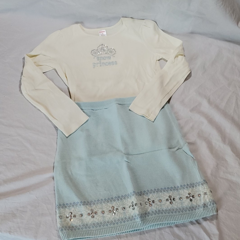 Gymboree "Central Park Skater" top & skirt, 10